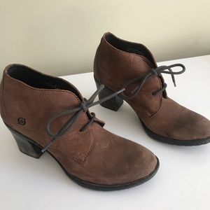 Born heeled booties